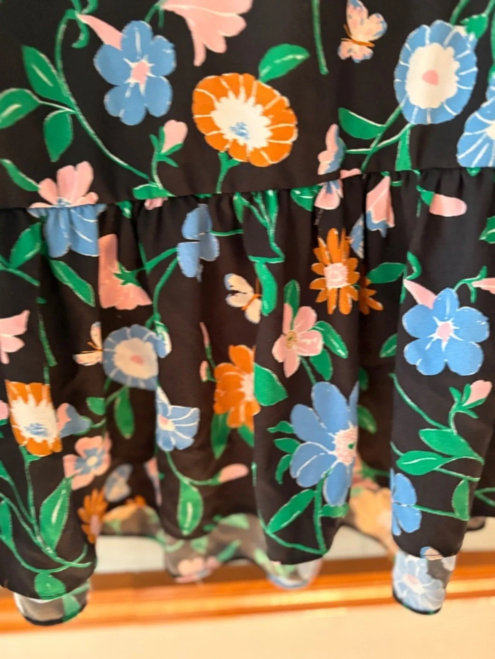 Kate Spade | Floral Garden Tulip Dress Size XL - Picture 10 of 14